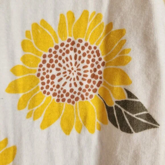 Carters - Sunflower Footed Pajamas Size 18 Months - Picture 3 of 7